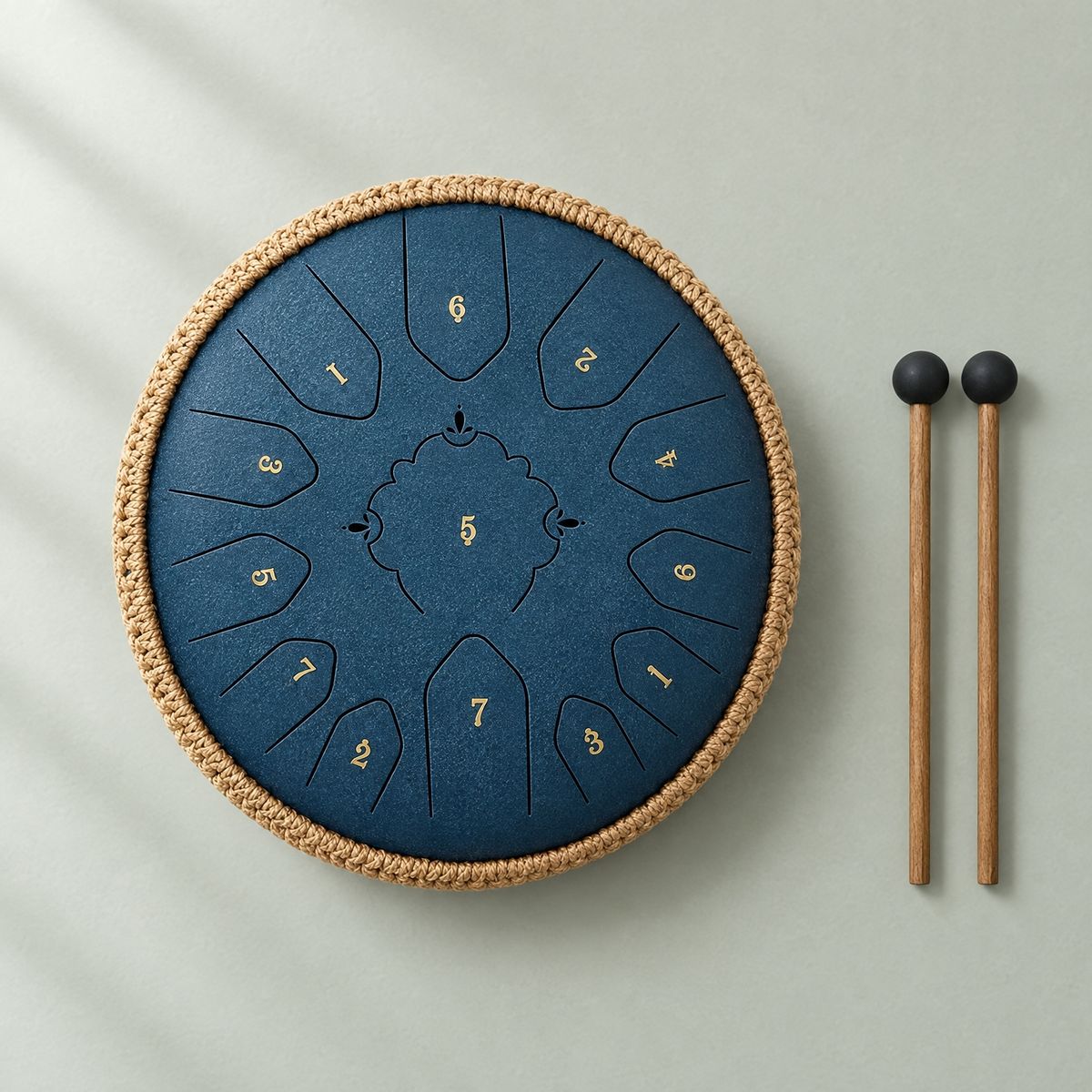 Tambour à langue Sérénote 30 cm / Bleu marine