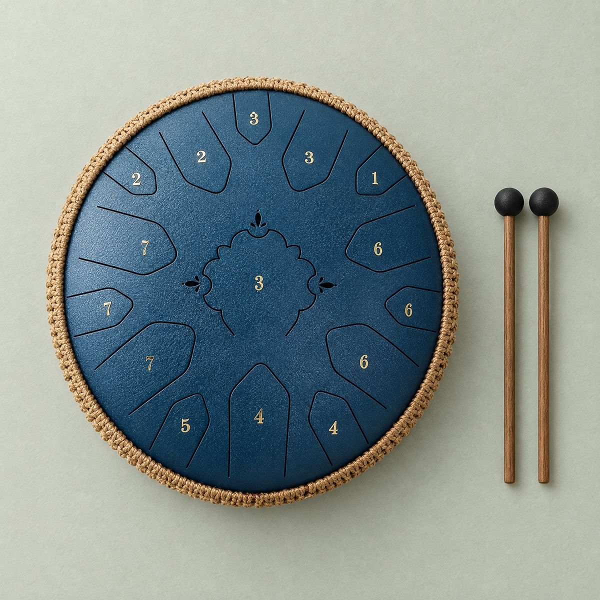 Tambour à langue Sérénote 33 cm / Bleu marine